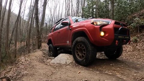 Hurricane Creek Trail, Shelton Laurel, and Bear Wallow Gap with the 4 Runner and NoBo 10