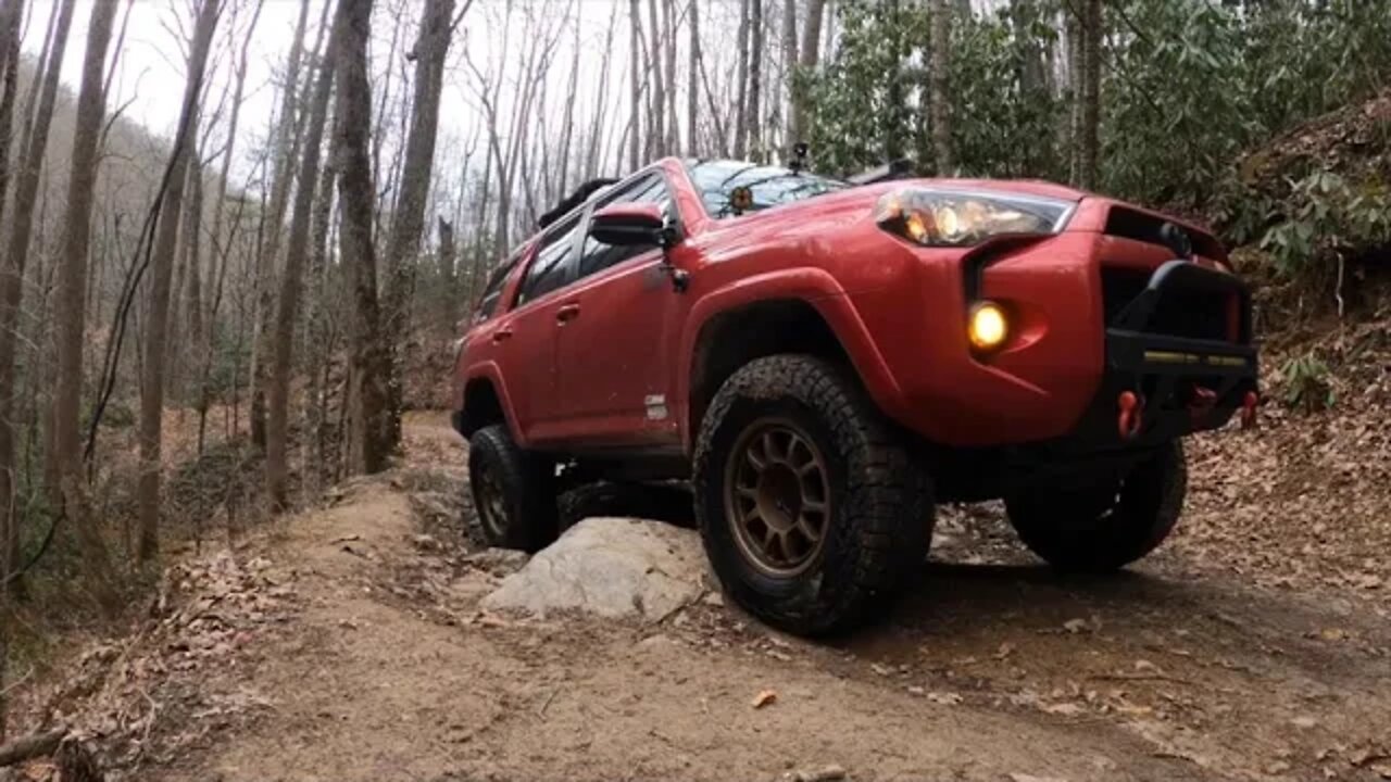 Hurricane Creek Trail, Shelton Laurel, and Bear Wallow Gap with the 4 Runner and NoBo 10