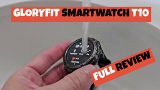 Gloryfit T10 Smartwatch 2024 Full Review | AMOLED Fitness Tracker with Heart Rate & SpO2