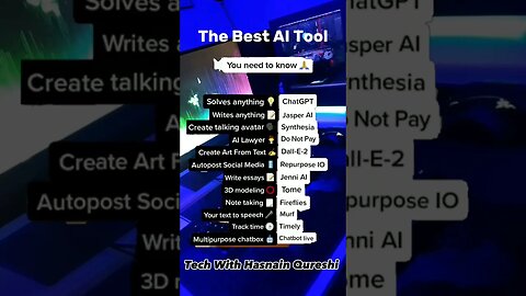 The best AI Tool #make #how #tech