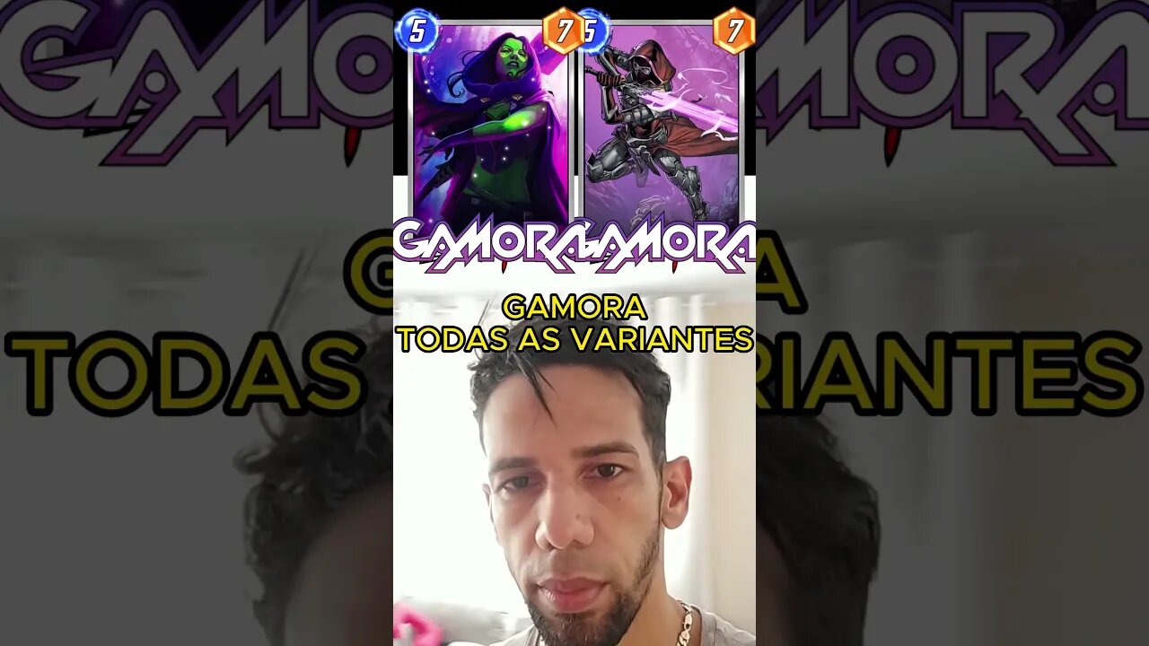 GAMORATODAS AS VARIANTES #marvelsnap