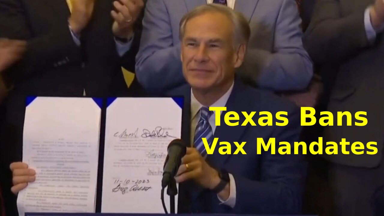 Texas Bans "Vaccine Mandates" by All Private Sector Employers