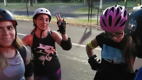 Patinando ⛸💨 🌟 Ruta Paul Harris 2021 🌟Parada 📍 Rotonda Borde Rio🌎 Santiago Chile 📅 27.12.2021