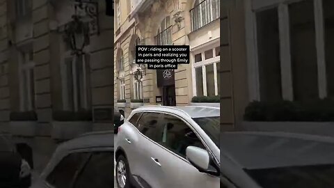 Pov Riding On A Scooter In Paris tiktok michellekatzd
