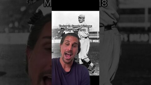 TODAY IN SPORTS HISTORY: 5/14/1918 #shorts