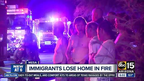 Immigrants from Vietnam lose home after someone sets home on fire