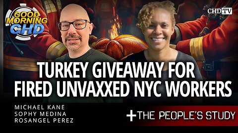 Turkey Giveaway for Fired Unvaxxed NYC Workers