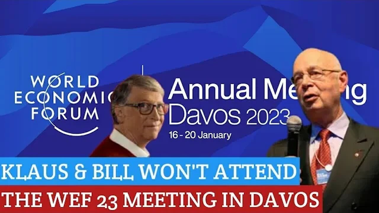 What going on WEF 23 MEETING IN DAVOS