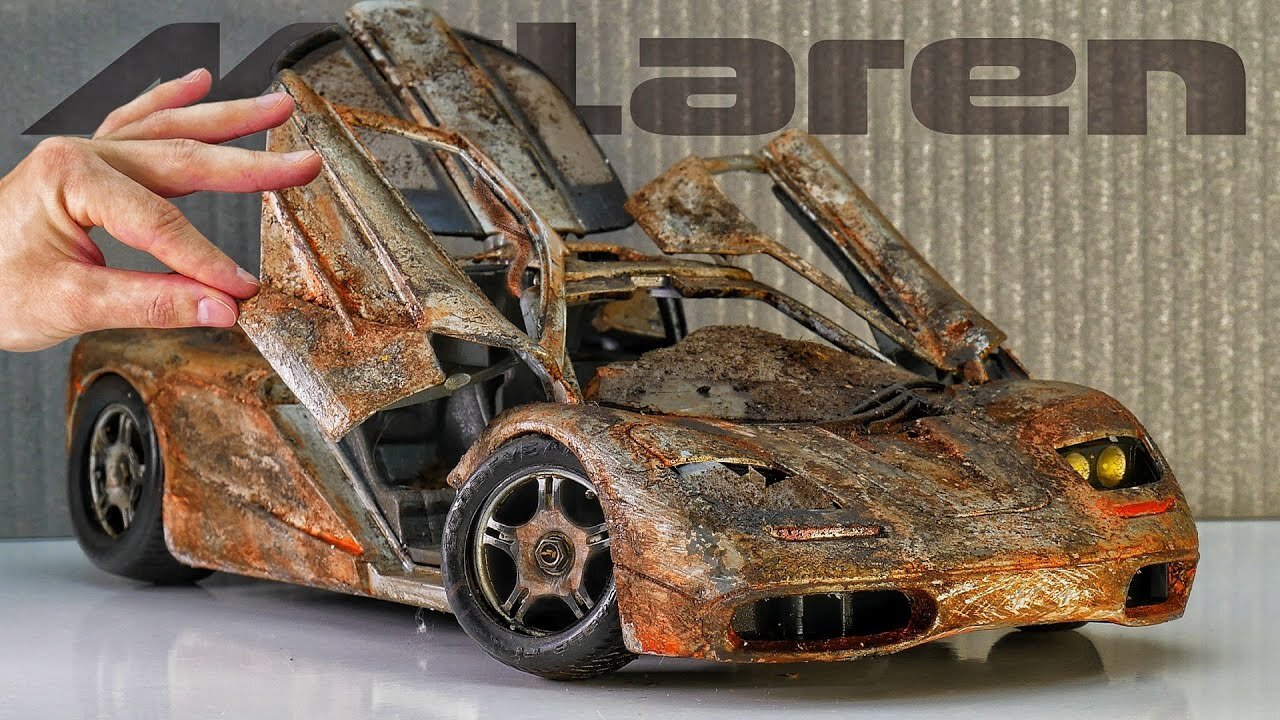 Restoration of a RARE Hypercar. Restoration of an Abandoned McLaren F1.