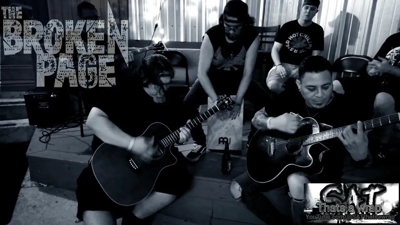 THE BROKEN PAGE Aaron, Paul and RZR From April 24,2022 at Fitzgerald's Music Venue #acousticguitar