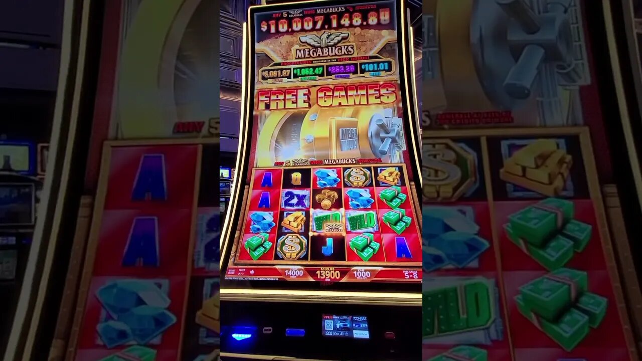 $10,000,000 Slot Machine Winner in Las Vegas! #slots