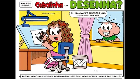 Cebolinha em-Desenha? | Gibis do Rapha 2