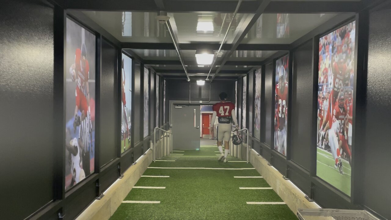 Seth Grove Stadium tunnel