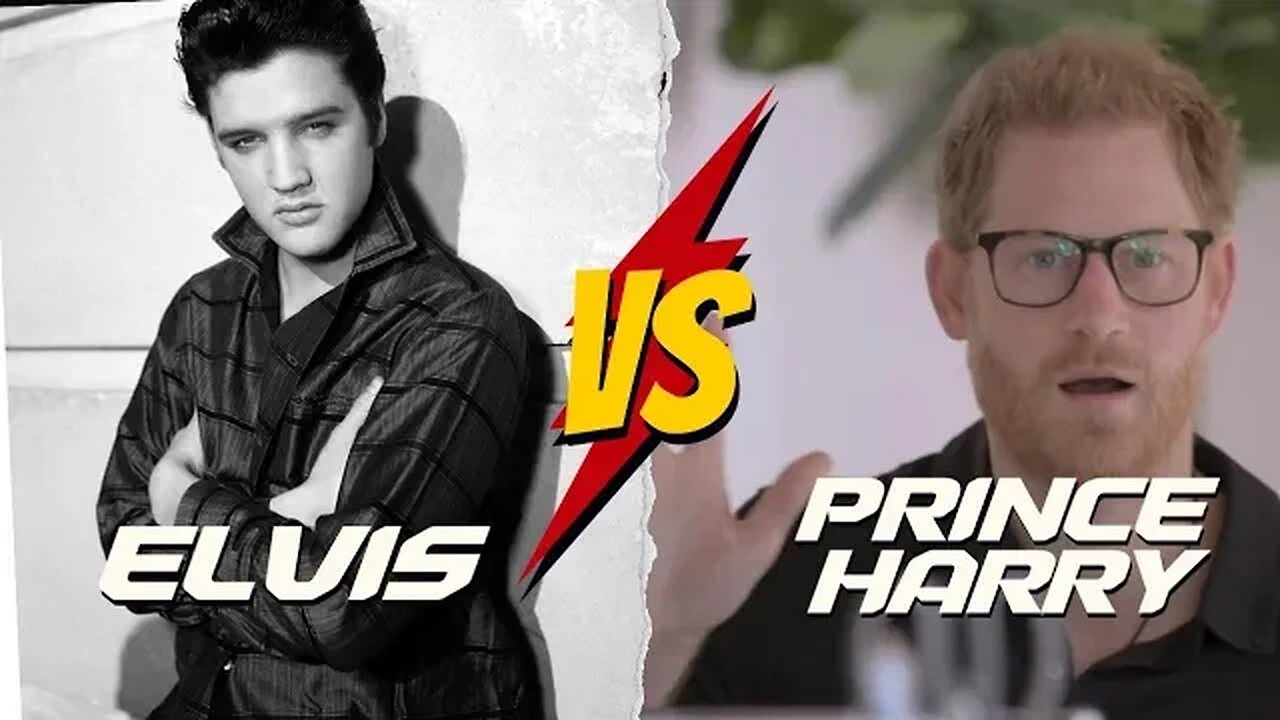 Prince Harry Vs Elvis Shocking video Elvis says the real King is..