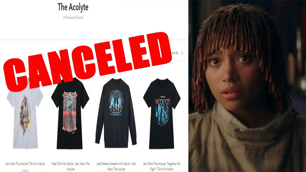 More BAD NEWS for Star Wars The Acolyte! All merch PULLED from Disney Store!