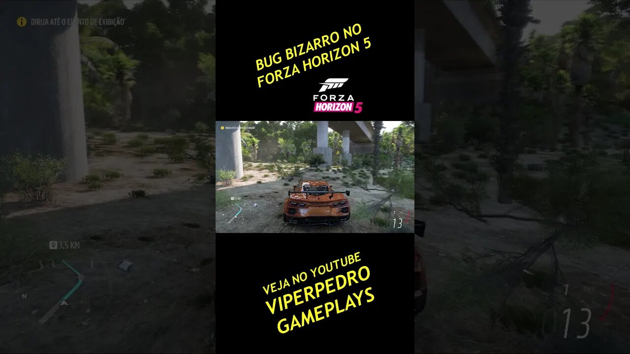 O Fuscão levitou no Forza Horizon 5! #shorts #bug #forza5 #forzahorizon5 #forzahorizon #bugs