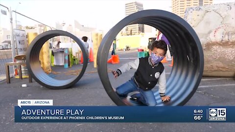 Outdoor fun at Phoenix Children's Museum