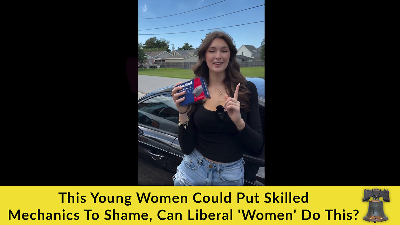 This Young Women Could Put Skilled Mechanics To Shame, Can Liberal 'Women' Do This?