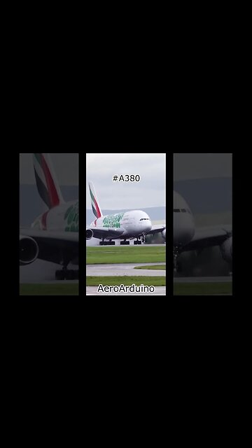 Watch Huge #A380 Landing #Aviation #AeroArduino