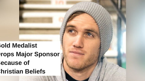 Gold Medalist Drops Major Sponsor Because of Christian Beliefs