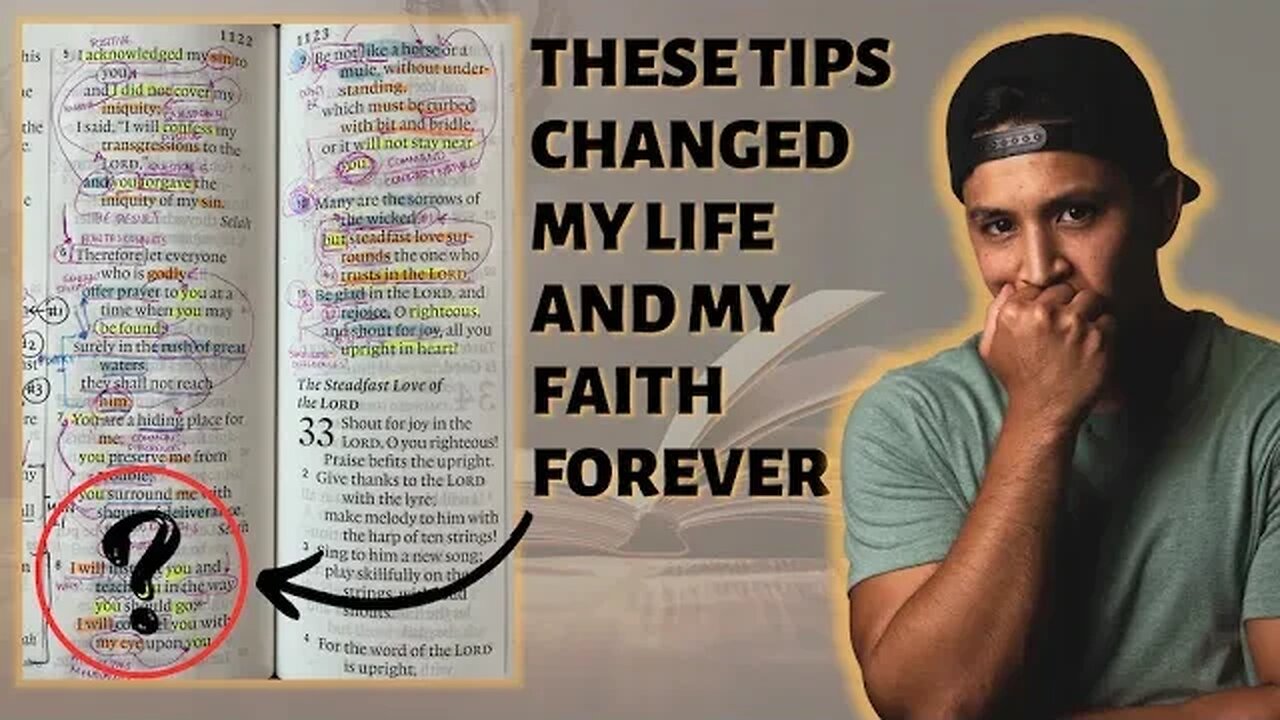 How to Read the Bible In Psalms 32:8-9 | Bible Study For Beginners