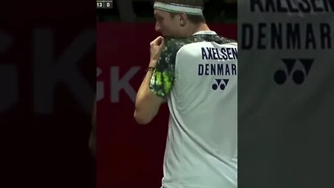 Viktor Axelsen vs. Anthony Sinisuka Ginting - Finals #shorts