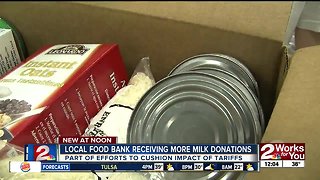 Local food banks seeing effects of trade tariffs