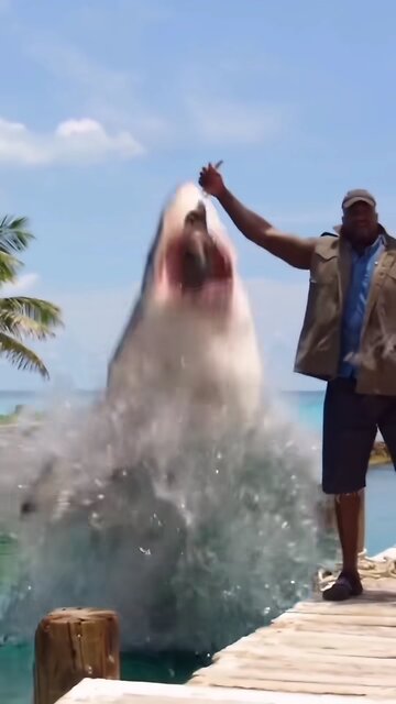 A man's hand was severed in a sudden and unexpected shark attack.😱