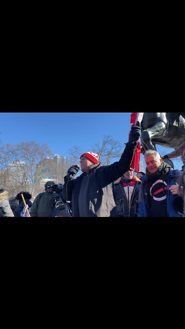 Convoy for freedom Toronto Canada