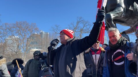 Convoy for freedom Toronto Canada