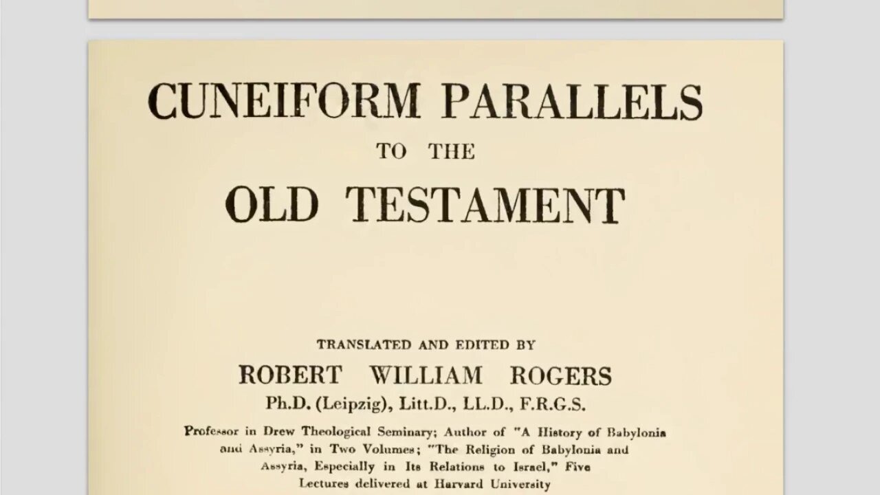 Suppressed Cuneiform Tablets that Parallel the Bible - Anunnaki in Bible