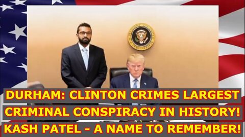 CHRISTIAN PATRIOT NEWS 4/09/22 UPDATE - CLINTON CRIMES LARGEST CRIMINAL CONSPIRACY IN HISTORY!