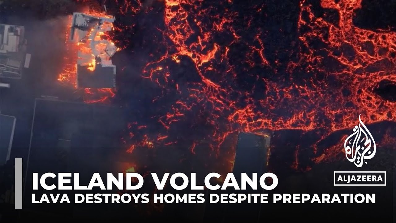 Iceland volcano: Grindavik faces daunting period as molten lava destroys homes