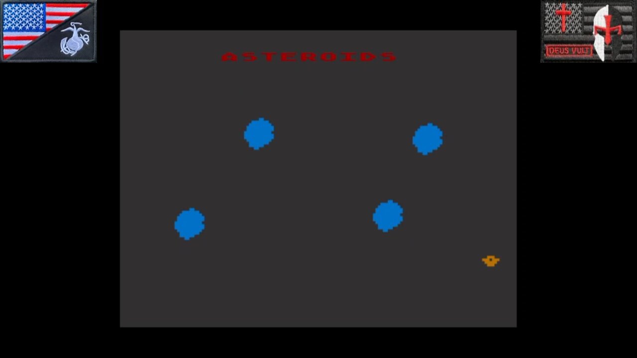 Asteroids [Unreleased Prototype] (Atari 5200 - Attract Mode) [NA Only]