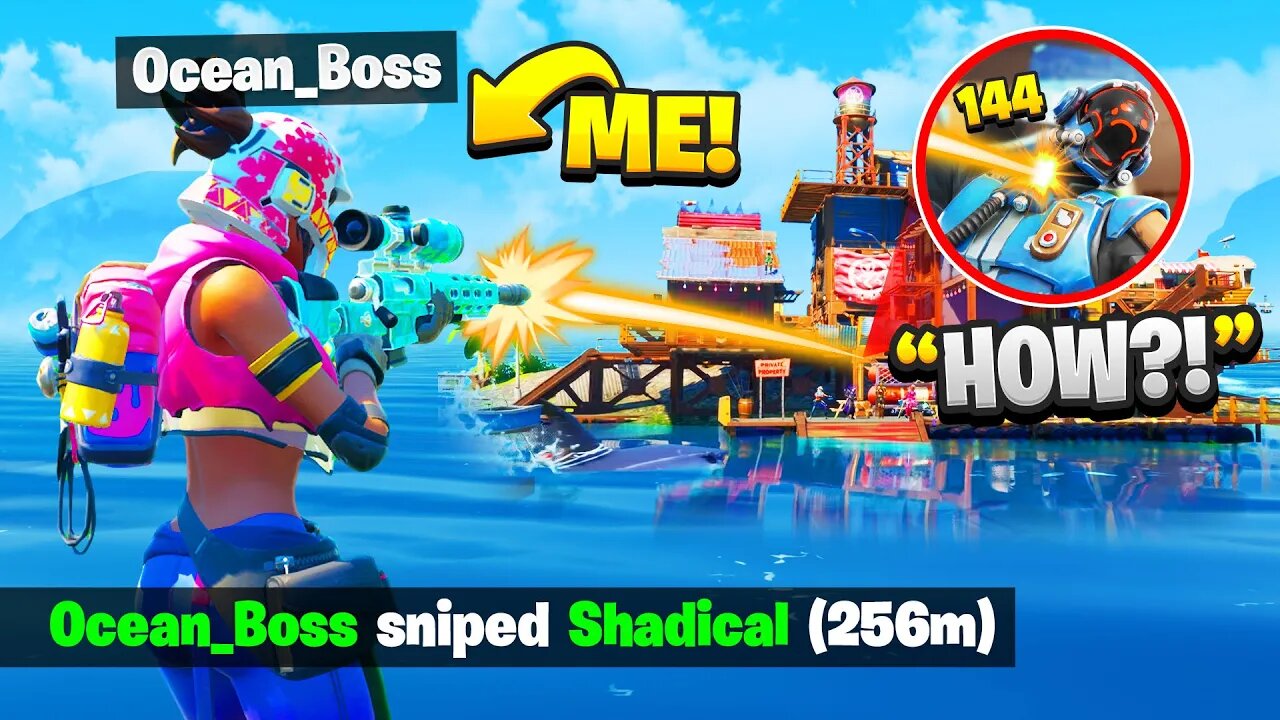 I Pretended To Be BOSS Ocean In Fortnite