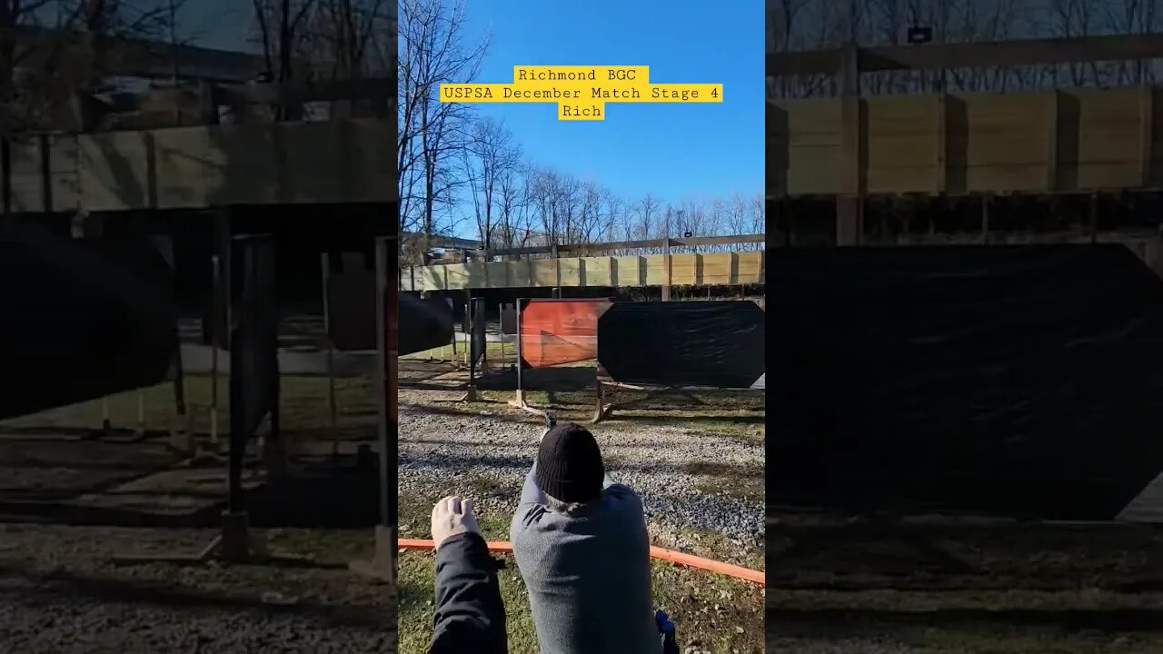 Richmond BGC #uspsa December match Stage 4 Rich #unloadshowclear #idpa