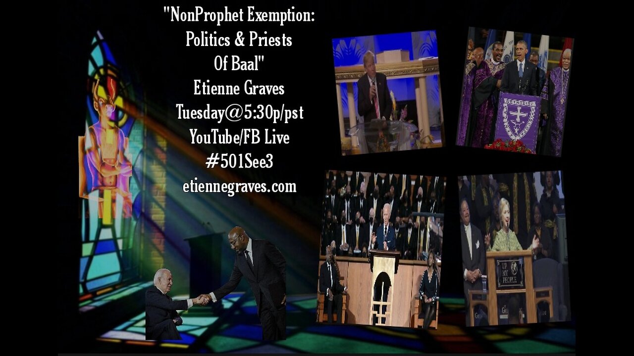 H.O.U.R. Ep. #175- "NonProphet Exemption: Politics & Priests Of Baal"- Etienne Graves