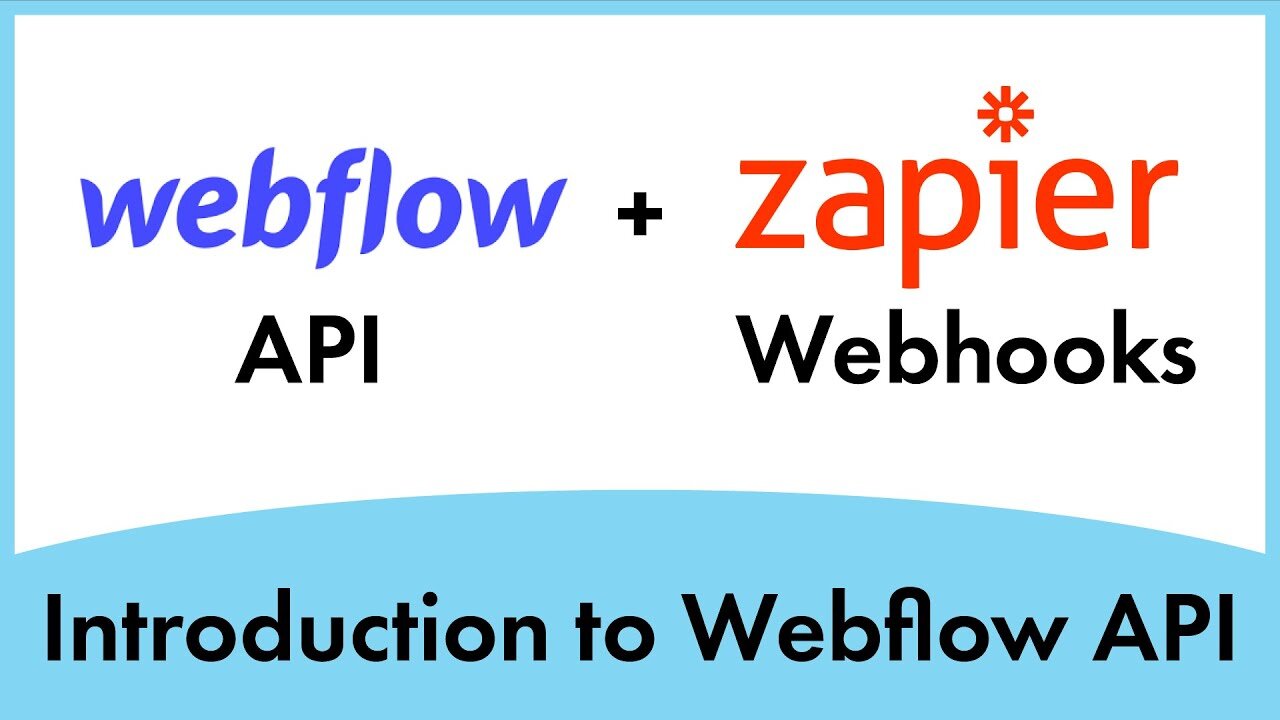 Webflow API + Zapier (Simple Introduction)