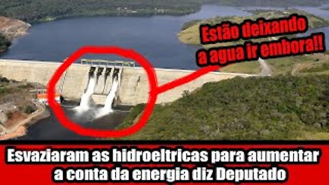 Urgente! Reservatórios de hidrelétricas foram esvaziados para elevar lucros