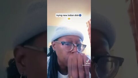 trying a new indian dish for first time😇🧿