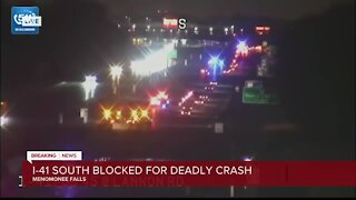 49-year-old Milwaukee man dies in crash on I-41 in Menomonee Falls