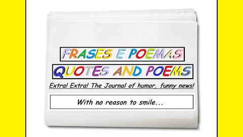 Funny news: With no reason to smile... [Quotes and Poems]