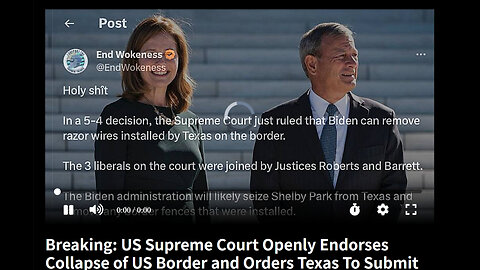 US Supreme Court Openly Endorses Collapse of US Border