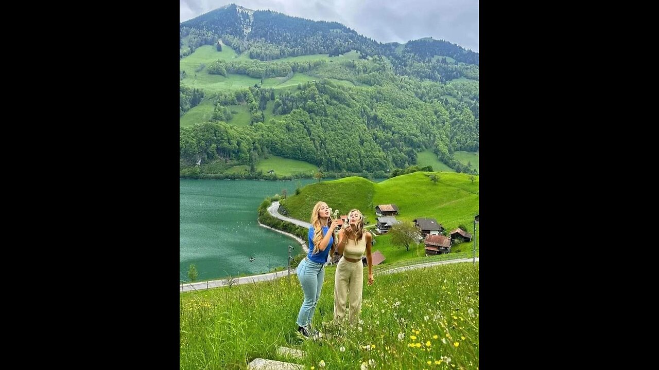 A beautiful walk in Switzerland and a rainy day