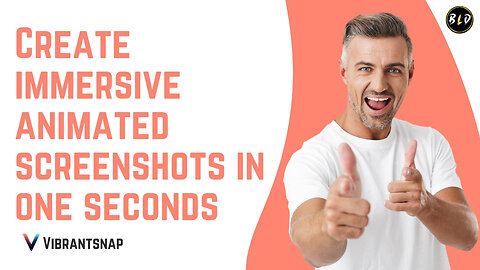 Capture immersive, high-quality screenshots in just seconds | Vibrantsnap Lifetime Deal