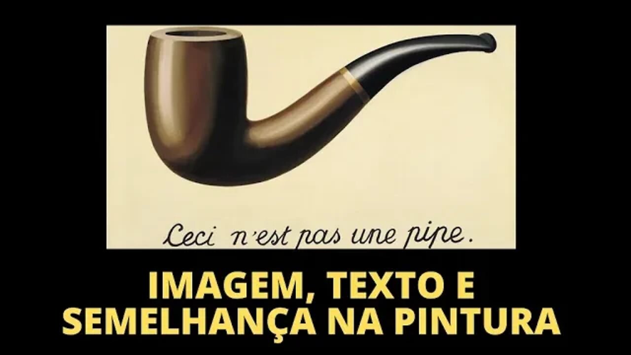 IMAGEM, TEXTO E SEMELHANÇA NA PINTURA