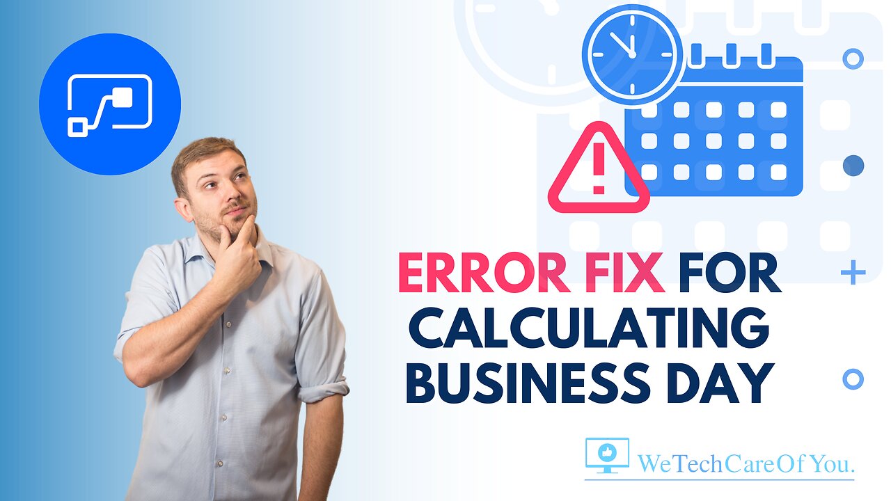 Error fix for Power Automate Calculate First Business Day of Month