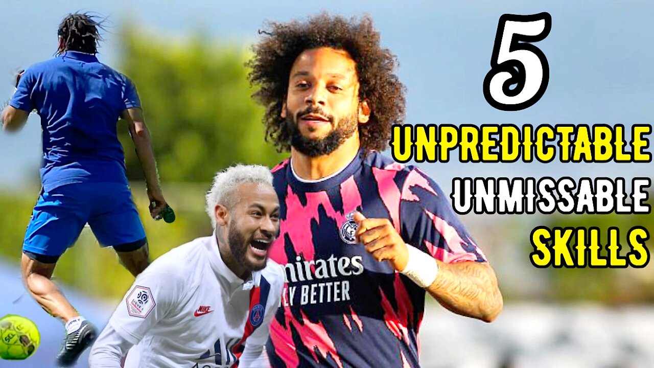 5 Creative and Unpredictable Football Skills | inventive skill moves that wud get defenders wasted