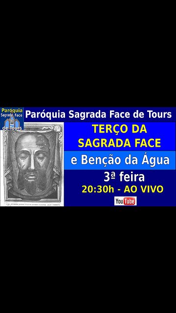 AO VIVO - TERÇO DA SAGRADA FACE E BENÇÃOS