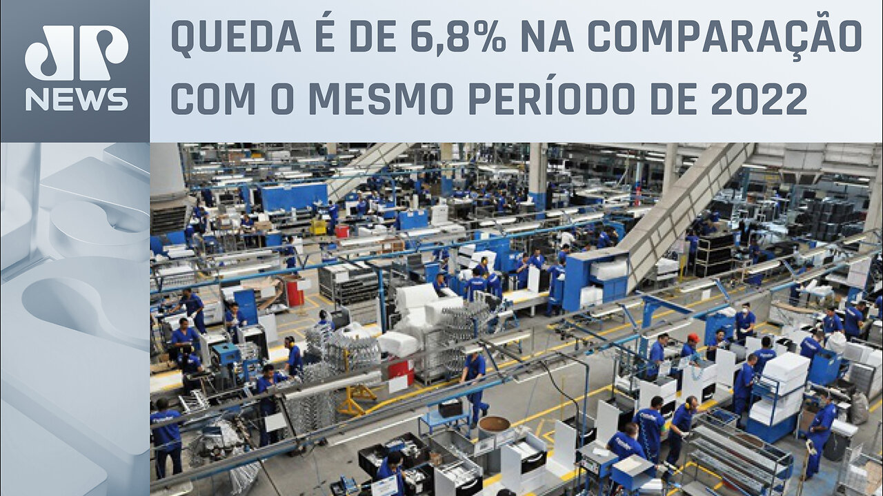 Faturamento da indústria cai 0,9% em julho, revela CNI